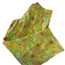 Lilly Pulitzer Women's Pants Sz 8 Green Floral Ladybug