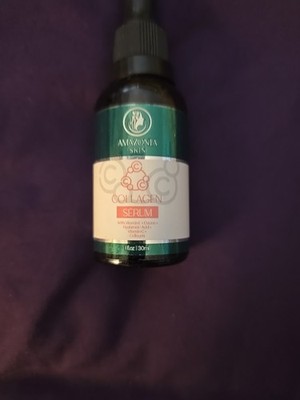 Amazonia Skin Collagen Serum W/Vitamins E & C,  1oz/30ml