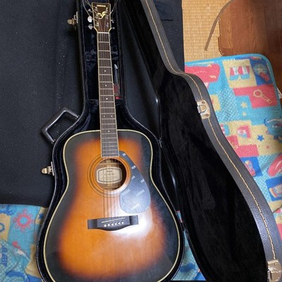 Acoustic Guitar Yamaha FG-432 TBS Sunburst with Hard Case | eBay