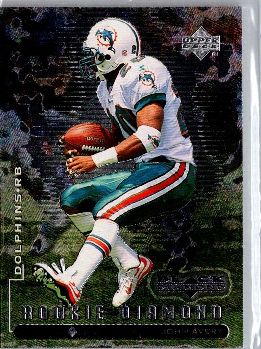 1998 Upper Deck Black Diamond Rookie Edition - John Avery #103 (RC)