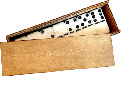 Traditionelles -Set, 28 Teile + Holzbox und Schiebedeckel