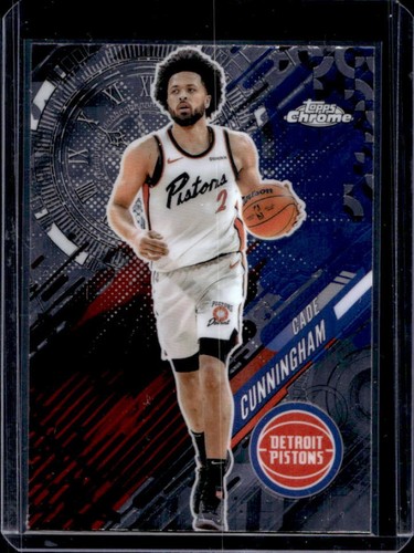 2025 Topps Chrome Cade Cunningham Base (RAW)
