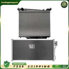 Radiator Ac Condenser Cooling Kit For 2004 Ford Expedition Lincoln Navigator
