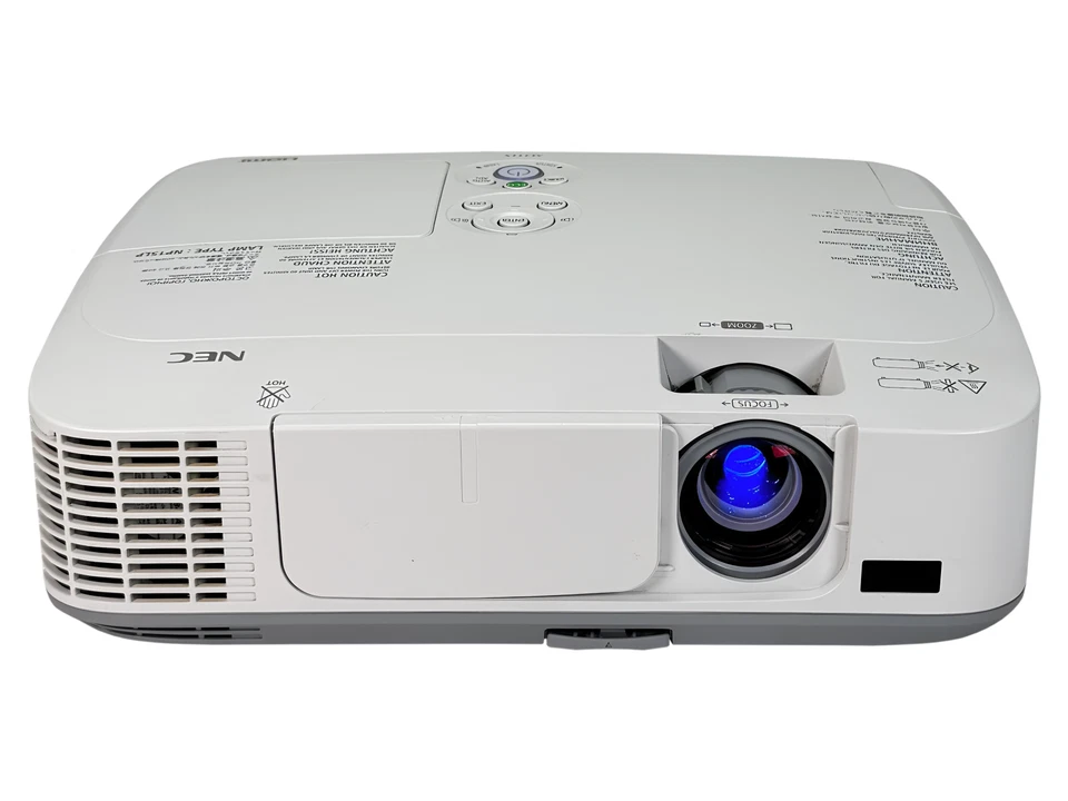 4K 3LCD Projector for Golf Simulator or Racing Setup 3100 ANSI USB Viewer Quiet - Image 3 of 4