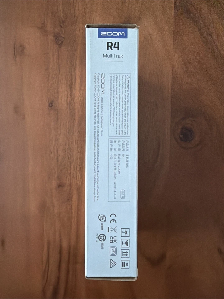 ZOOM R4 MultiTrack Recorder 4-track 32-Bit Float Audio Recorder NEW 100JA - Image 3 of 4