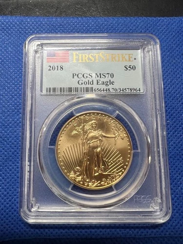 2018-W American Gold Eagle 1 oz Proof — photo from the most recent tracked eBay sale