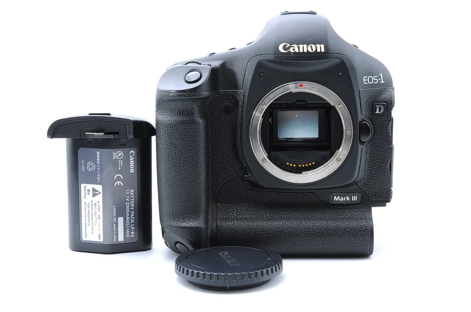 Near Mint Canon EOS 1D Mark III Digital SLR Camera Body w/ Battery From Japan - Image 2 of 4