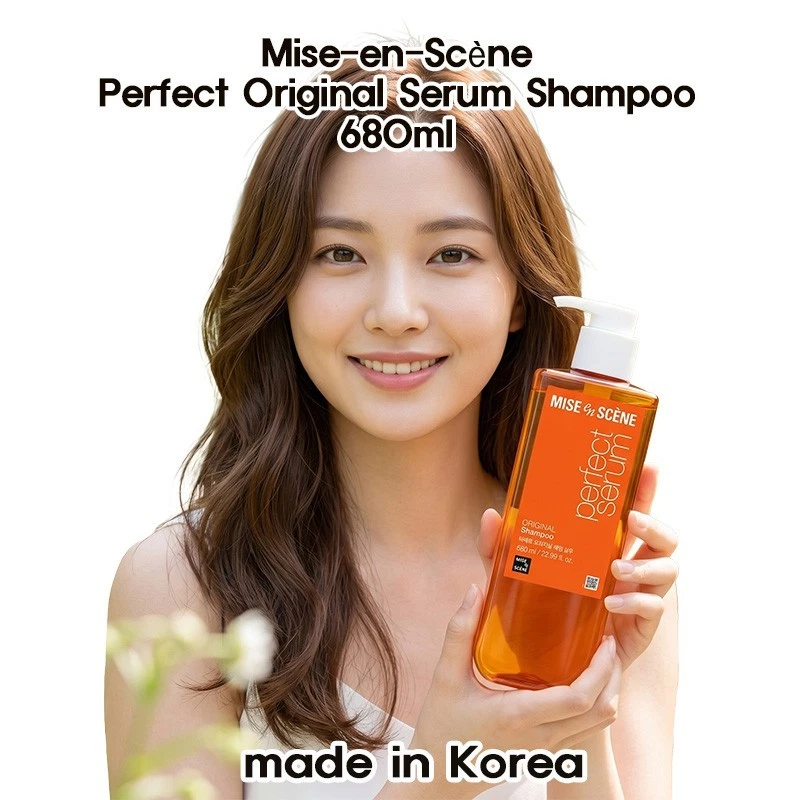 Mise-en-Scène Perfect Original Serum Shampoo, 680ml Korean hair care K-beauty
Opens in a new window