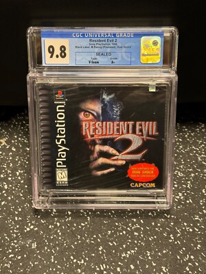 Resident Evil 2 dualshock for Playstation sealed - 9.8 A+ graded - Rare 