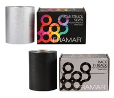 Framar Medium Embossed Roll Hair Foil Highlighting Foil Sliver Or Black