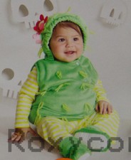 Halloween Infant Hyde and EEK Infant Green Cactus Costume Size 12-18 months NWT