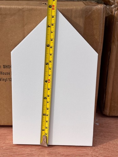 24 x Wooden House Freestanding Craft Shape 24mm MDF Craft Blank Decoration Decor - Picture 5 of 8
