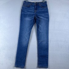 OshKosh Bgosh Jeans Super Skinny Mid Rise Denim Stretch Womens Blue Size 14/14A