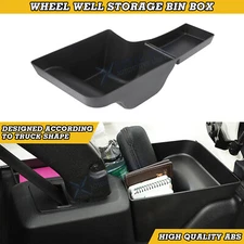 Right Wheel Well Storage Bin Rear Trunk Organizer For Jeep Wrangler JL 2018-2023