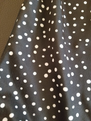 Staple Size 12 One Piece Swimsuit Black and White Polka Dots New w/ Tags - Picture 4 of 7