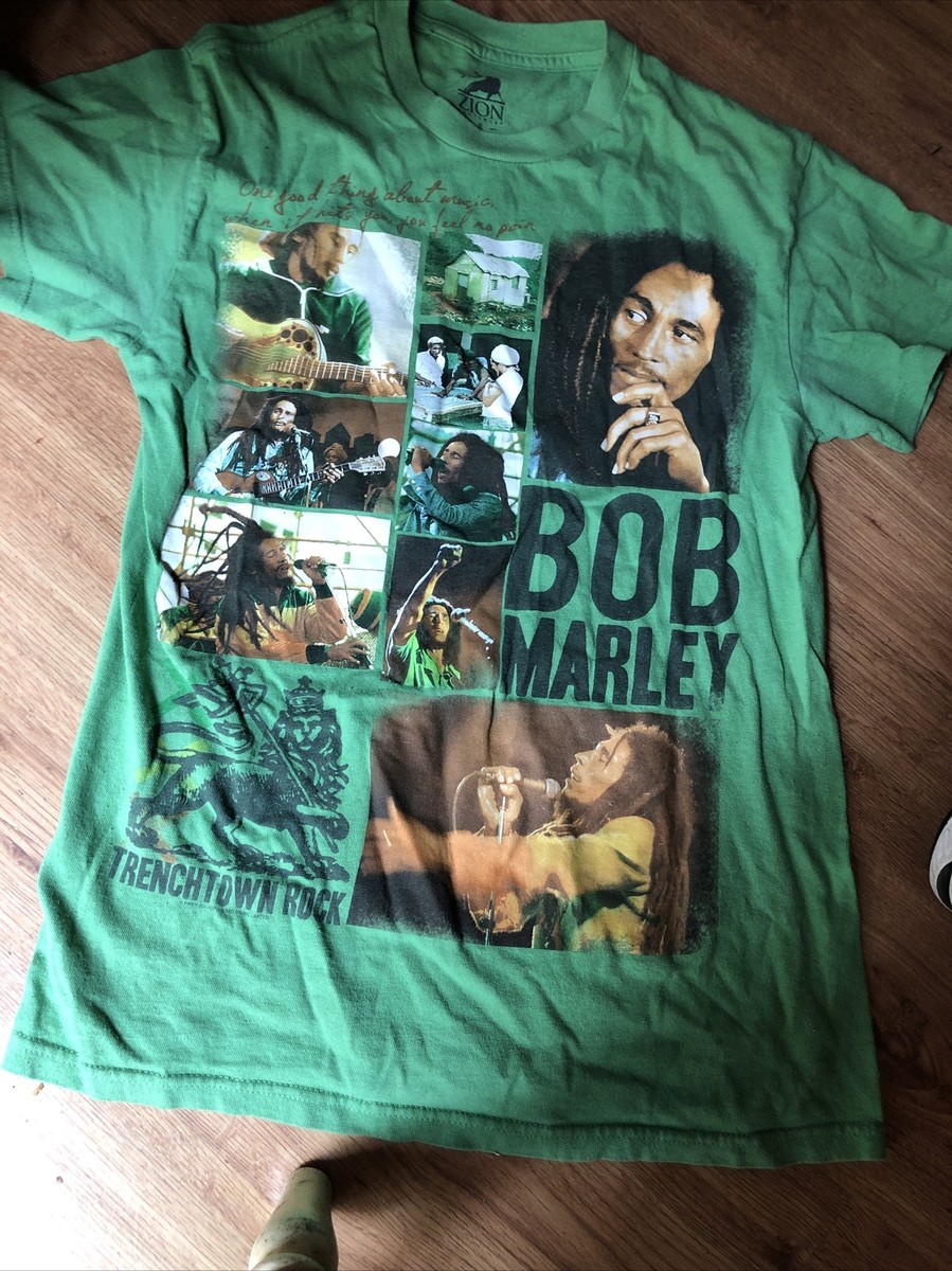 N*n様 BOB MARLEY Open Collar Shirt L Bob Marley Button Down Shirt - Bob Marley Official Store
