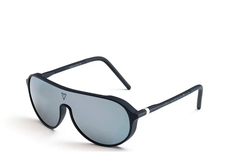 Gafas de sol Vuarnet azul mate/plateado protector gafas de sol 62 mm
