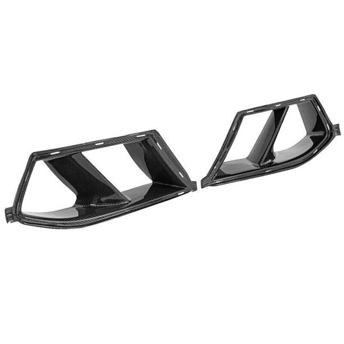 For 2021~2023 BMW G80 M3 G82 G83 M4 Real CARBON FIBER Front Air Inlet Duct Vent - Picture 10 of 12