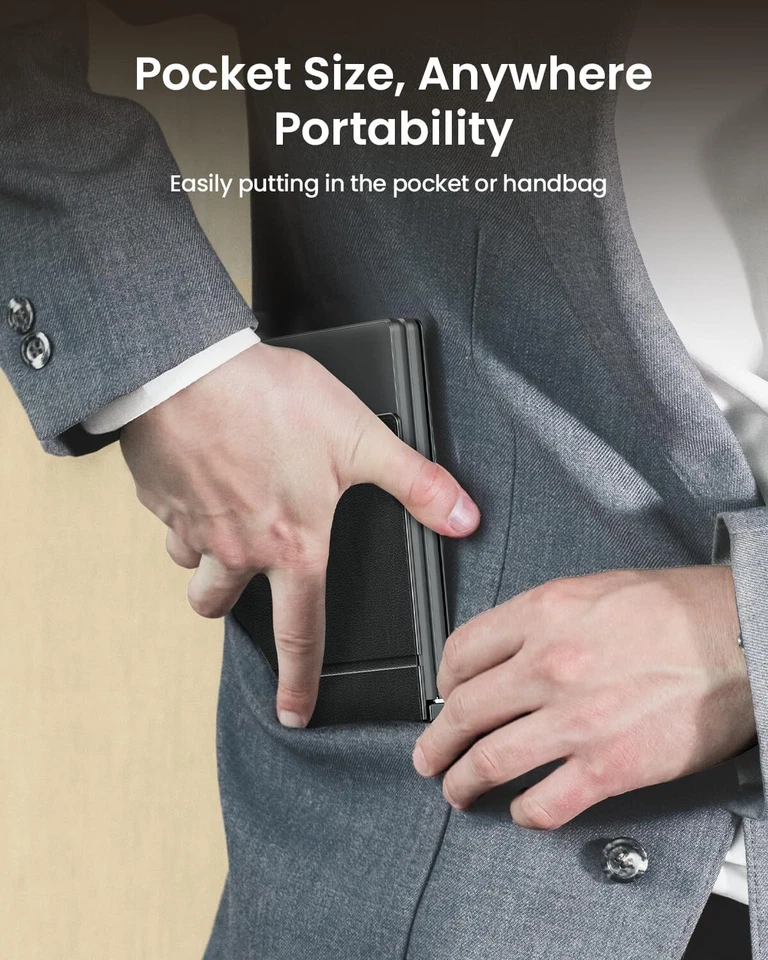 ProtoArc XK04 Foldable Wireless Keyboard Portable Bluetooth Rechargeable - Image 3 of 4