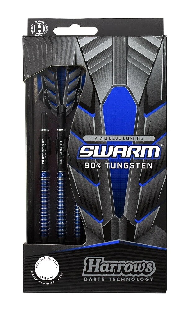 New Harrows Swarm 90% Tungsten Steel Tip Darts - 23 Grams | eBay