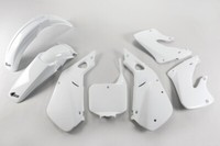 Kit Kunststoffverkleidungen Honda CR 125 1998 - 1999 CR 250 1997 - 1999 Weiß Ufo