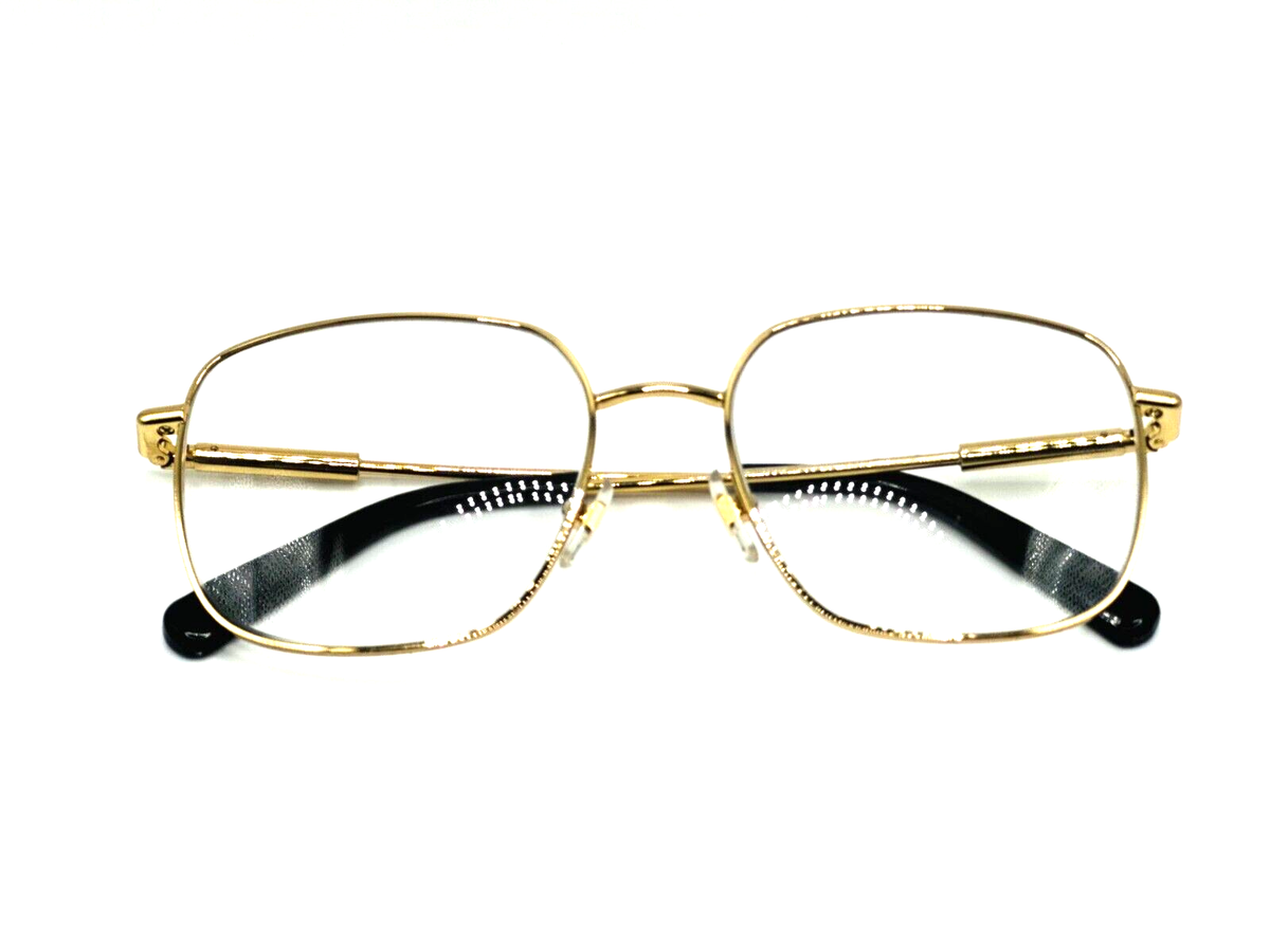 NEW VERSACE EYEGLASSES VE1281 1002 WOMEN’S EYEWEAR VERSACE MOD 1281 GOLD NEW AUTHENTIC VERSACE VE 1281 1002 Gold Women Eyeglasses  main image 3