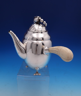 Blossom by Georg Jensen Sterling Silver Coffee Pot 2D 8