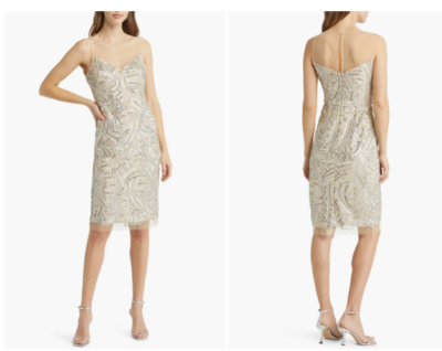 vince camuto champagne dress champagne cocktail of a dress for spectacular summer nights., #vincecamuto, Sz 10, $35, #consignment #thrift #midtownharrisburg