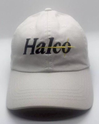 Halco Lighting Technologies Cap Hat Adult Adjustable Beige 100% Cotton