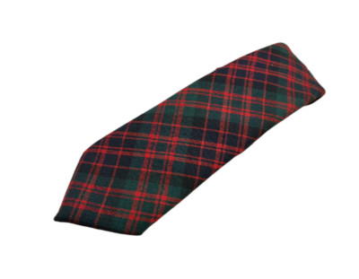 Traditionelle schottische Krawatte aus 100 % Wolle mit Schottenmuster - MacDonald Clan modern
