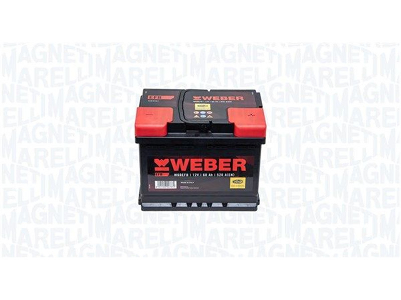 Batteria Auto Magneti Marelli Weber Efb Start-stop L02 60ah 570A 12V Dx - Miniatura 11