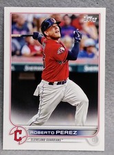 2022 Topps Series 2 #618, Roberto Perez - Cleveland Guardians