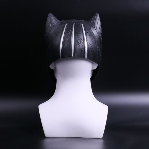 Adult Black Panther LED Mask Helmet Cosplay Superhero Props LED Luminous Helmet - Picture 7 of 10