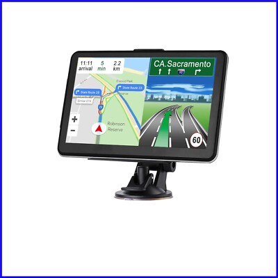 Durable GPS Navigation System with Voice Commands & Free World Map Updates=