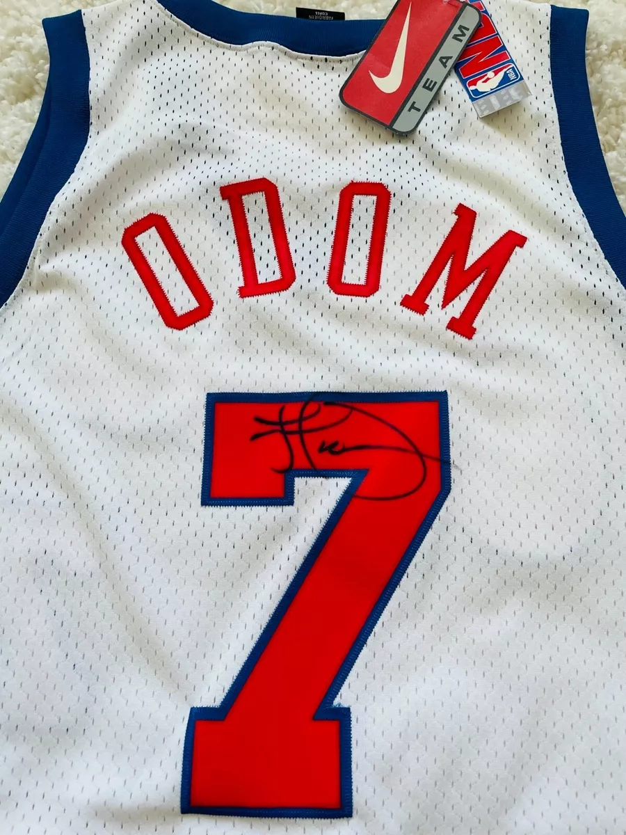 Lamar Odom SIGNED Los Angeles Clippers THROWBACK Jersey *AUTHENTIC* w/ Tags