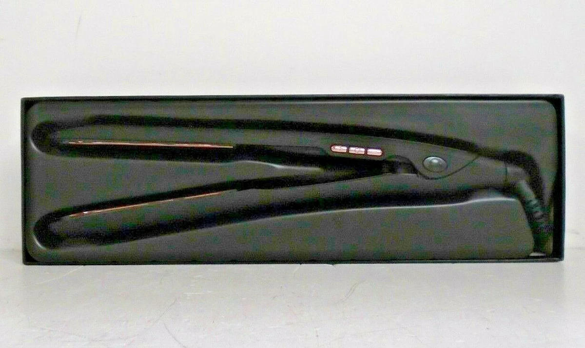 NEW N P Beautiful Vibrating Technology Flat Iron Rose Gold