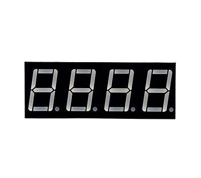 2pc 0.56'' 7 Segment Four Digit LF0565SRWK Super Red LED display CC LENOO Taiwan