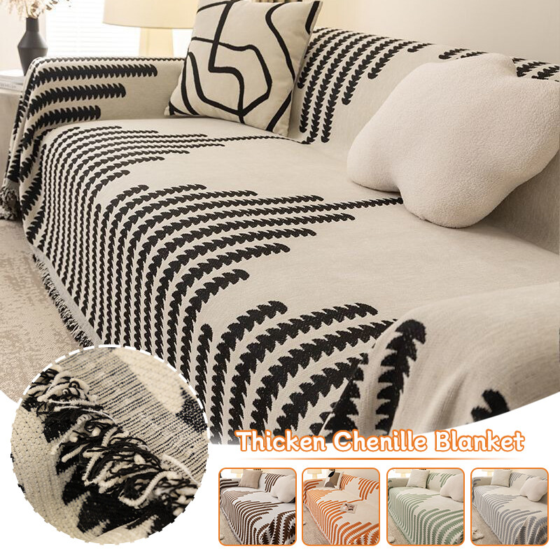 Chenille Sofa Towel Couch Throw Cover Blanket Sofa Mat Slipcover