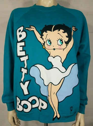 VTG Freeze teal blue Betty Boop front 
