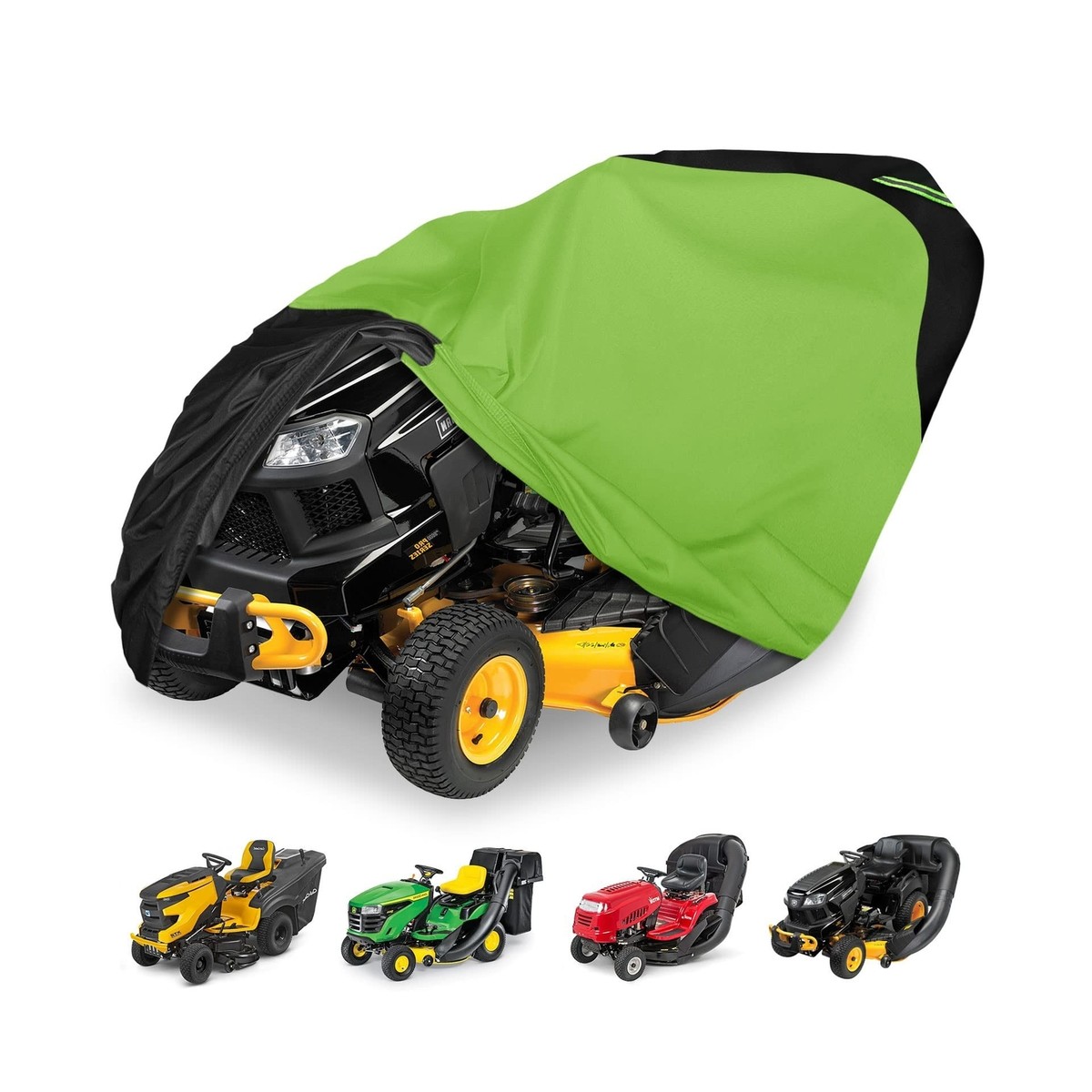 Riding Lawn Mower Cover with Bagger Attachment,Waterproof Heavy