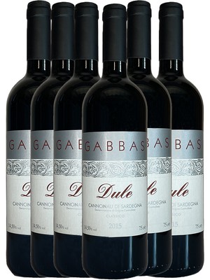 Giuseppe Gabbas, Dule Cannonau di Sardegna DOC, Classico, 2017, 6 Flaschen