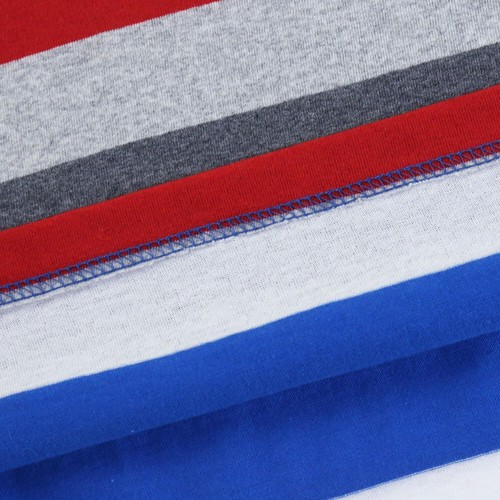 Men's Striped T-Shirt Collection - Comfortable Cotton Tees, Variety of Colors - Picture 8 of 10