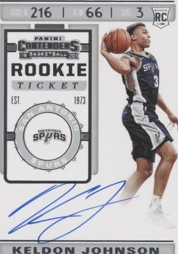 2019-20 Panini Status #3 Keldon Johnson New Beginnings San Antonio