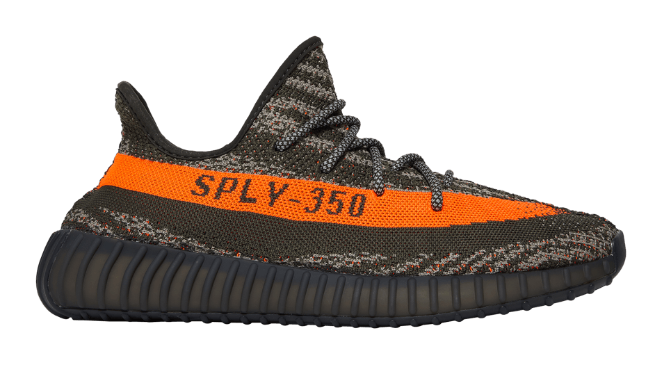 yeezy gray orange
