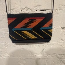 Pendleton Southwest Aztec Wool Crossbody Purs...