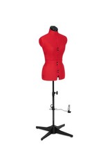 Adjustable Dress Form Female Sewing Mannequin Fabric Foam Backing Hem Marker