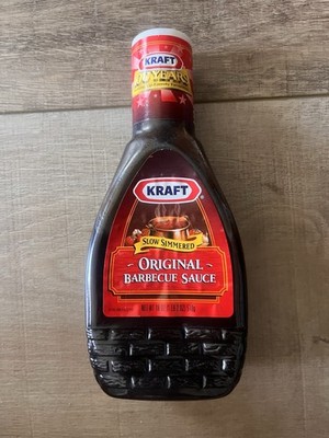 Kraft Original Barbecue Sauce Slow Simmered old package EXPIRED in 04