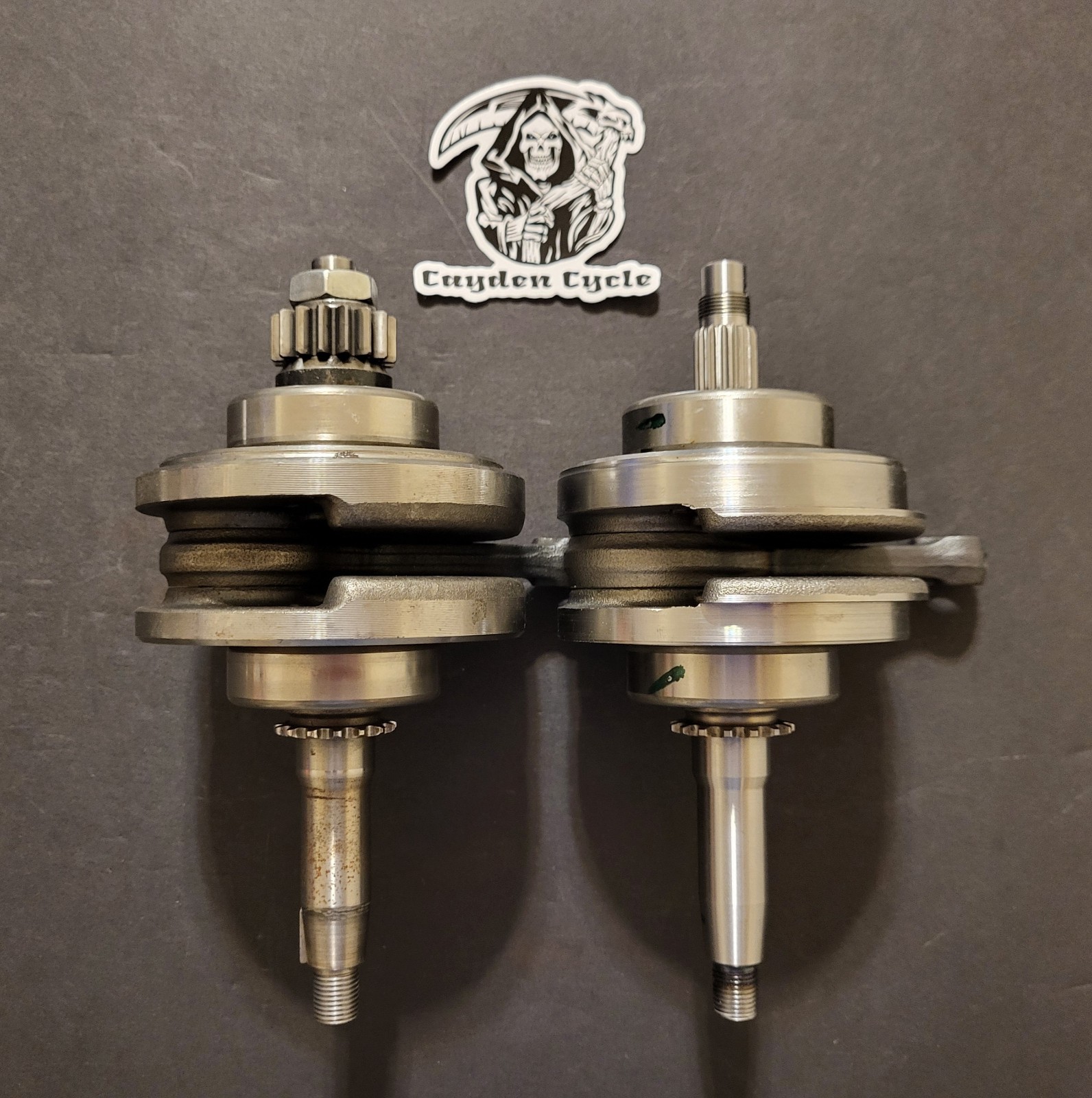Honda XR100 CRF100 crankshaft LIGHTENED