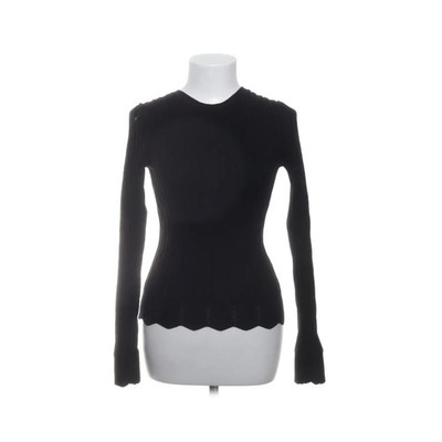 Reserved, Strickpullover, Größe: S, Schwarz, Einfarbig, Damen #XIm