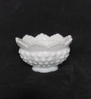 Fenton Glass Vintage Fairy Lamp Base ONLY White Milk Glass Hobnail Pattern